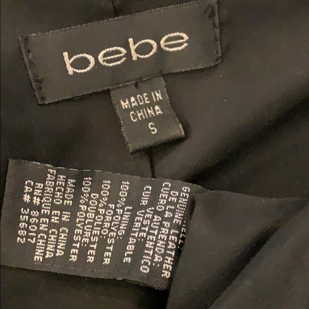 Bebe Leather Jacket - image 5